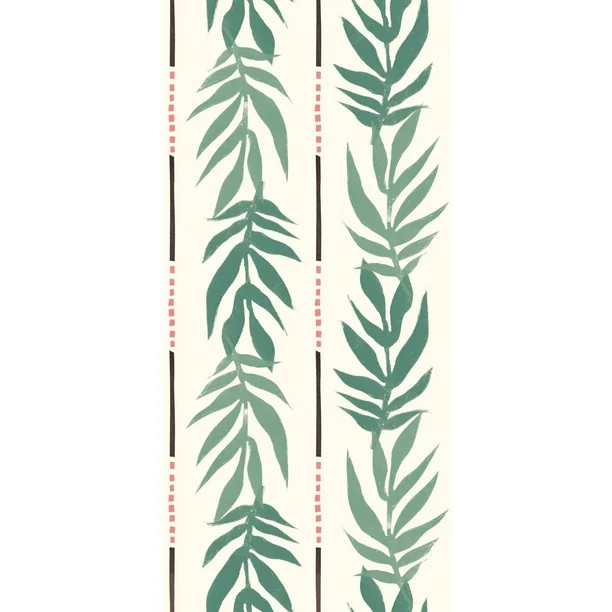 Vintage Palm Green Peel & Stick Wallpaper by Drew Barrymore Flower Home | Walmart (US)