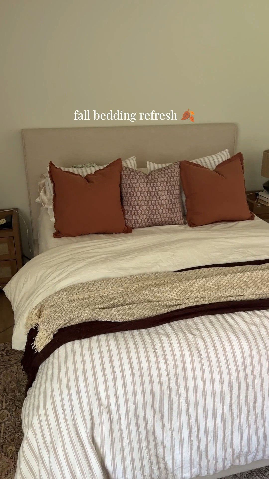 updated my bedding for fall 😍🍁🍂 I’m obsessed with the double sided duvet! Everything is from Macy’s & on sale!

#LTKSaleAlert #LTKSeasonal #LTKHome