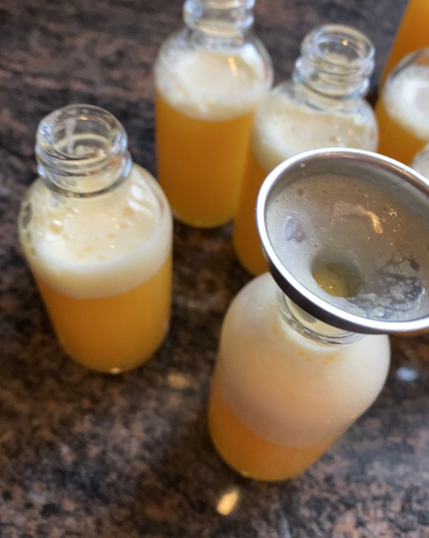 The cutest and best little glass jars for immunity boosting shots. 

24 Pack, 2 oz Small Clear Glass Bottles w/ Lid & 6 Stainless Steel Funnels 

#LTKActive #LTKHome #LTKFindsUnder50