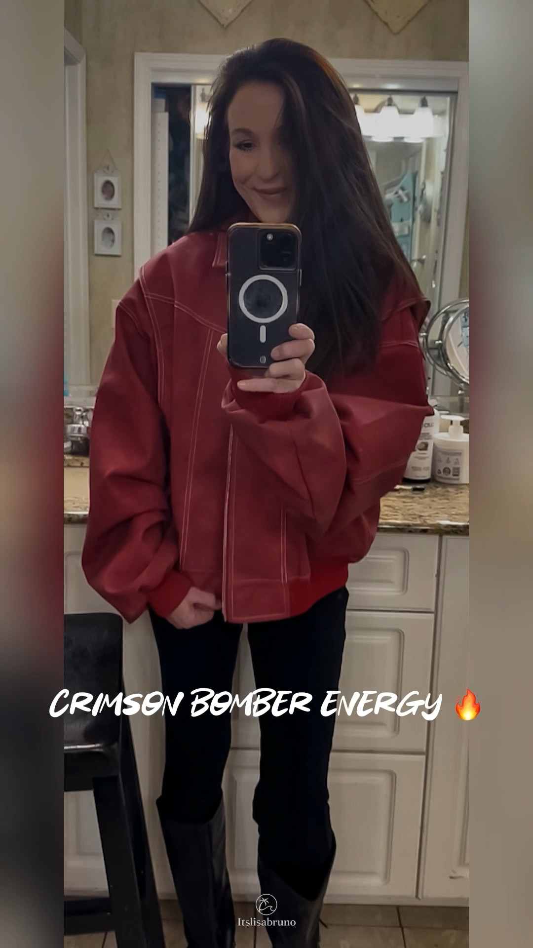 Bold layers always win. 🔥

This sleek black catsuit is the ultimate base — styled with a crimson red bomber jacket from Revolve and finished with black leather buckle boots for an edgy street-style moment. Perfect for nights out, city looks, or elevating an all-black outfit with a power pop of color.

Shop this catsuit outfit, red bomber jacket, and black leather boots — all linked for easy styling inspiration.

#ad #LTKStyle #LTKFashion #RevolveStyle #CatsuitStyle #BomberJacket #RedJacket #BlackLeatherBoots #EdgyOutfit #StreetStyle #WinterStyle #OutfitInspo


#LTKootd #LTKOver40 #LTKSeasonal