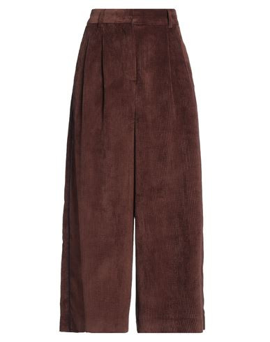 Niū Woman Pants Brown Size S Polyester, Polyamide, Elastane | YOOX (US)