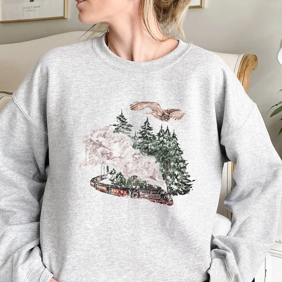 Wizard Castle Book Sweatshirt, Pottery Gifts for Women, HP Shirt, Family Vacation Shirts, Wizard ... | Etsy (US)