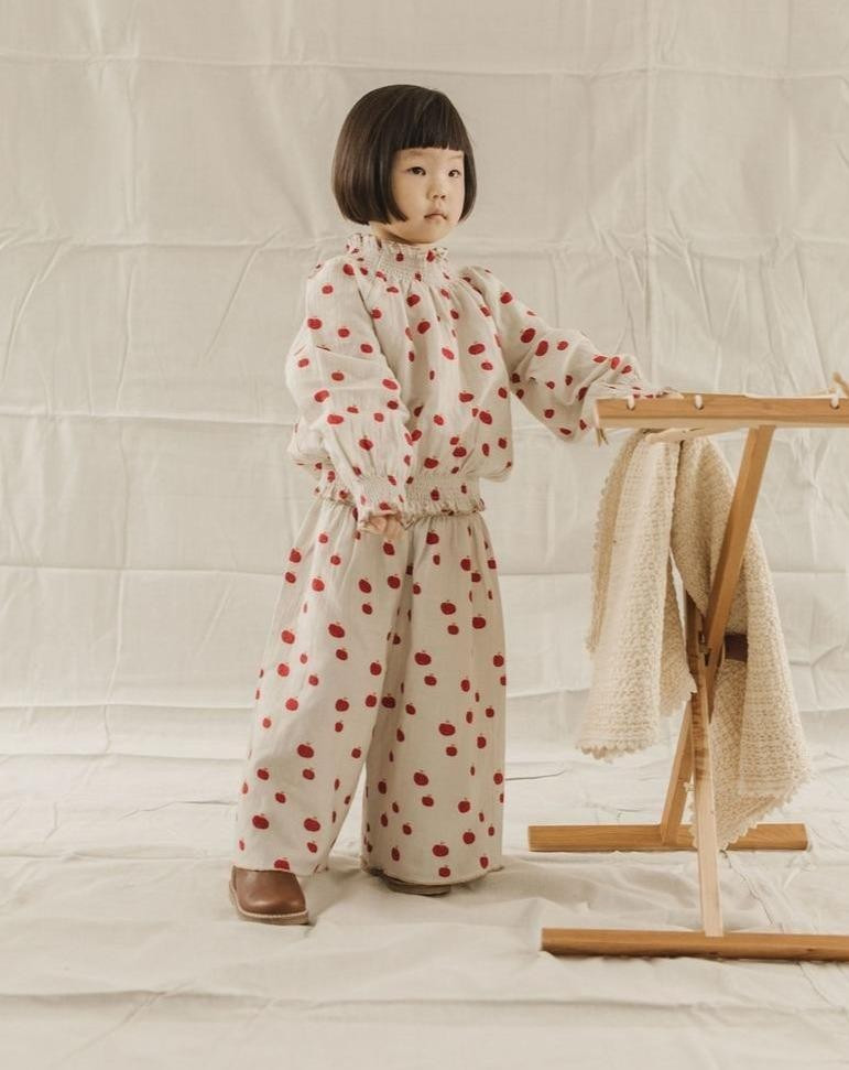 Fin & Vince Mia Culotte - Apple | Bohemian Mama