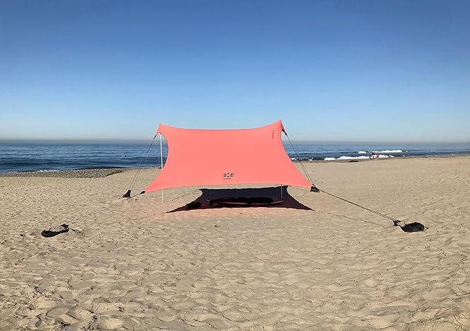 Neso Tents Grande Beach Tent, 7ft Tall, 9 x 9ft, Reinforced Corners and Cooler Pocket | Amazon (US)