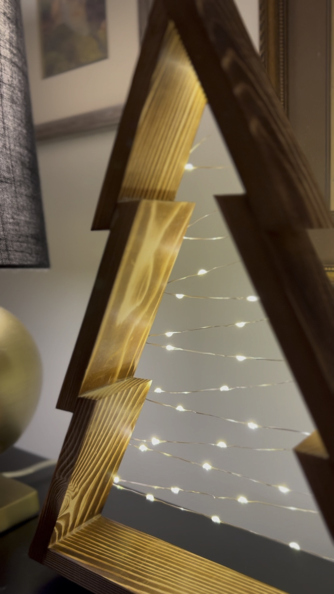 Christmas decorations from Amazon! Set of 2, wooden Christmas trees that light up. Warm cozy holiday glow. Tabletop decorations. #founditonamazon #LTKVideo

#LTKSeasonal #LTKHoliday #LTKHome