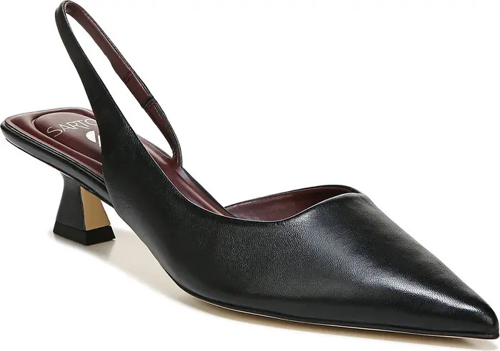 SARTO by Franco Sarto Devin Kitten Heel Slingback Pump (Women) | Nordstrom | Nordstrom