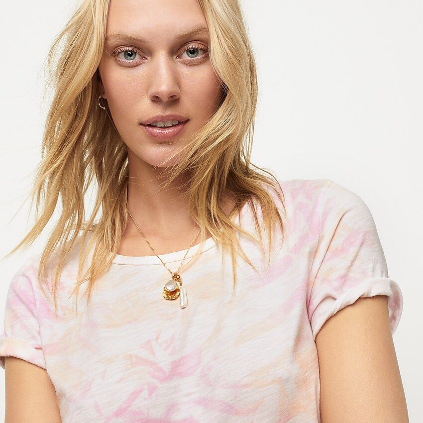 Vintage cotton crewneck T-shirt in tie-dye | J.Crew US