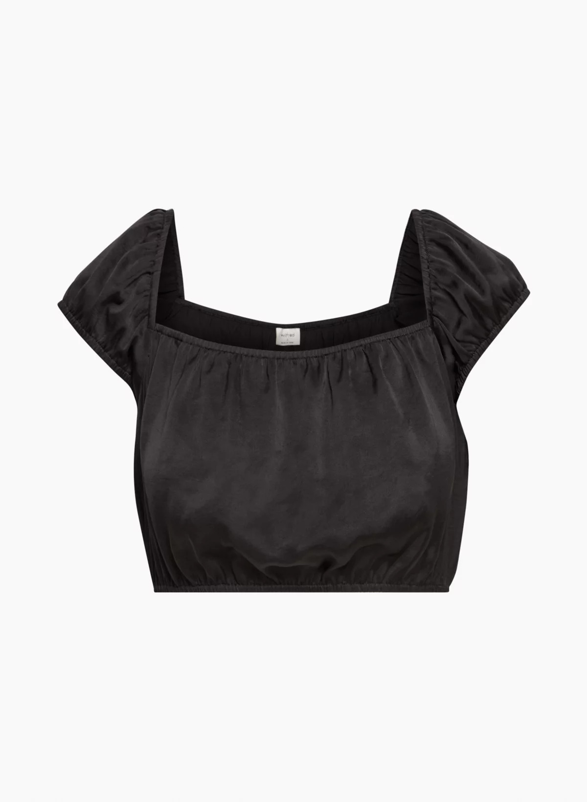ETHEREAL SATIN BLOUSE | Aritzia