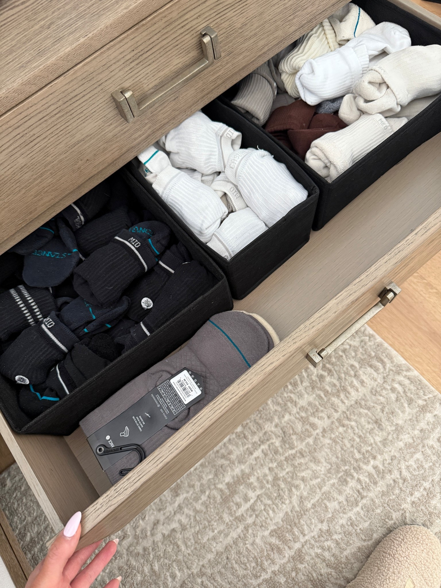 Organized my sock drawer and I love it! Left to right: black Stance socks, white Stance socks, lululemon socks. These storage cubes are so convenient!

#LTKdayinmylife #LTKmomlife #LTKHome