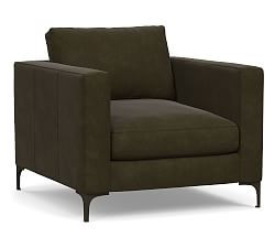 Jake Leather Chair | Pottery Barn (US)