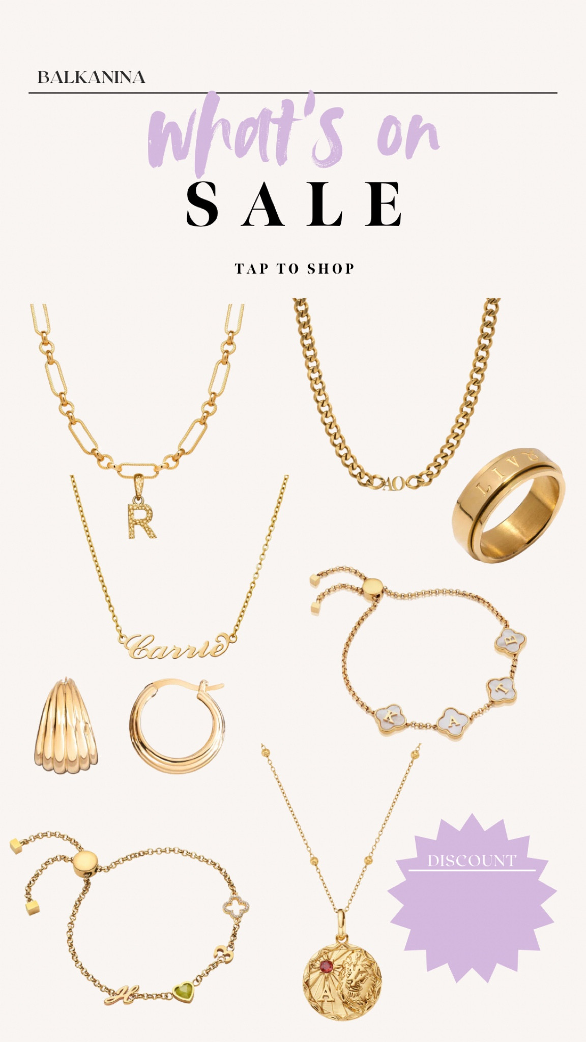 The number one gift idea for her! 
Waterproof no tarnish jewelry that can be personalized and styled for everyday wear. I absolutely love the Initial Choker and wear it almost daily. The pieces are so dainty and perfect for the layering and stacking look!

Abbott Lyon, stacking bracelet, stacking ring, layering necklace, personalized jewelry, gift for mom, mom look, no tarnish look, waterproof jewelry, leveling up look 



#LTKHoliday #LTKSaleAlert #LTKGiftGuide