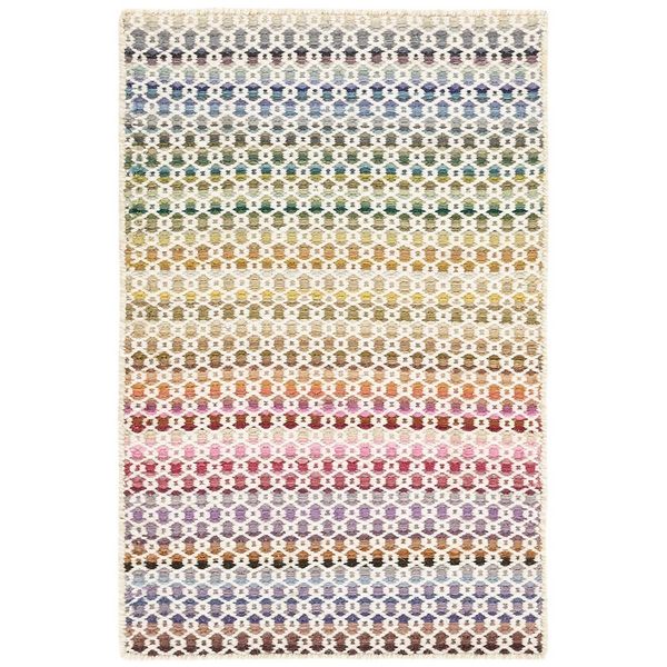 Poppy Multi Woven Wool Rug | Annie Selke