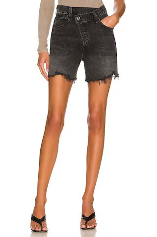 AGOLDE Criss Cross Short in Hitchhike from Revolve.com | Revolve Clothing (Global)