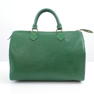 LOUIS VUITTON LV Epi Borneo Green Speedy 30 M43004 Hand Bag VI1912 Auth #56238A | eBay US