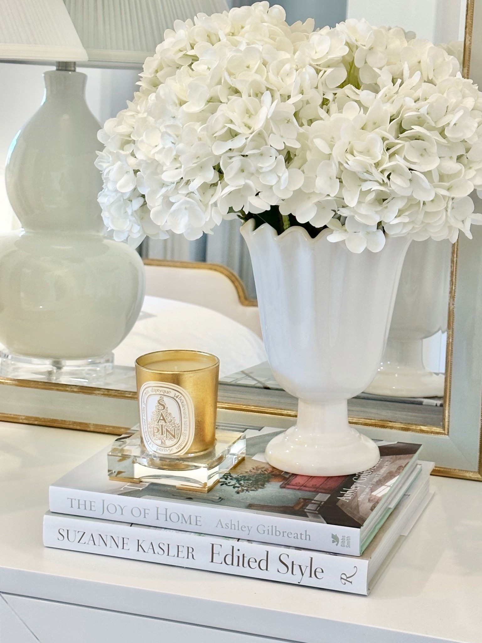 My $17 ruffle vase is back in stock!! 