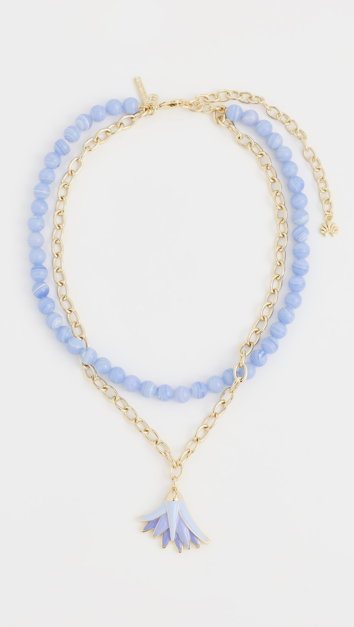 Enamel Lotus Necklace | Shopbop