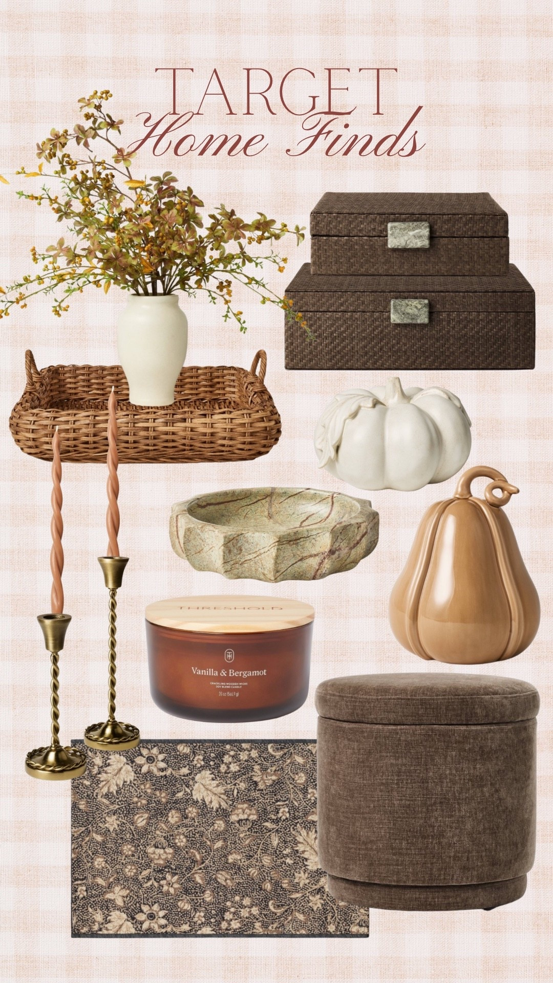 affordable fall home decor from Target!
