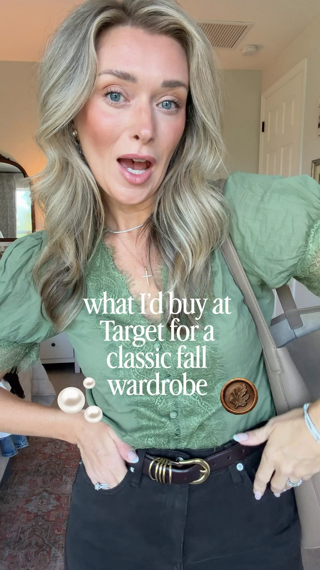 Target is really good right now for classic fall pieces that still feel easy to wear. I linked the brown barrel pants, green lace top, my favorite boxy tees, satin pants, and the emerald dress that gives me major Hill House vibes.

Target fall finds, classic fall style, brown barrel pants, green lace top, boxy tee, satin pants, emerald dress, everyday fall outfits

#LTKgrwm #LTKdayinmylife #LTKootd