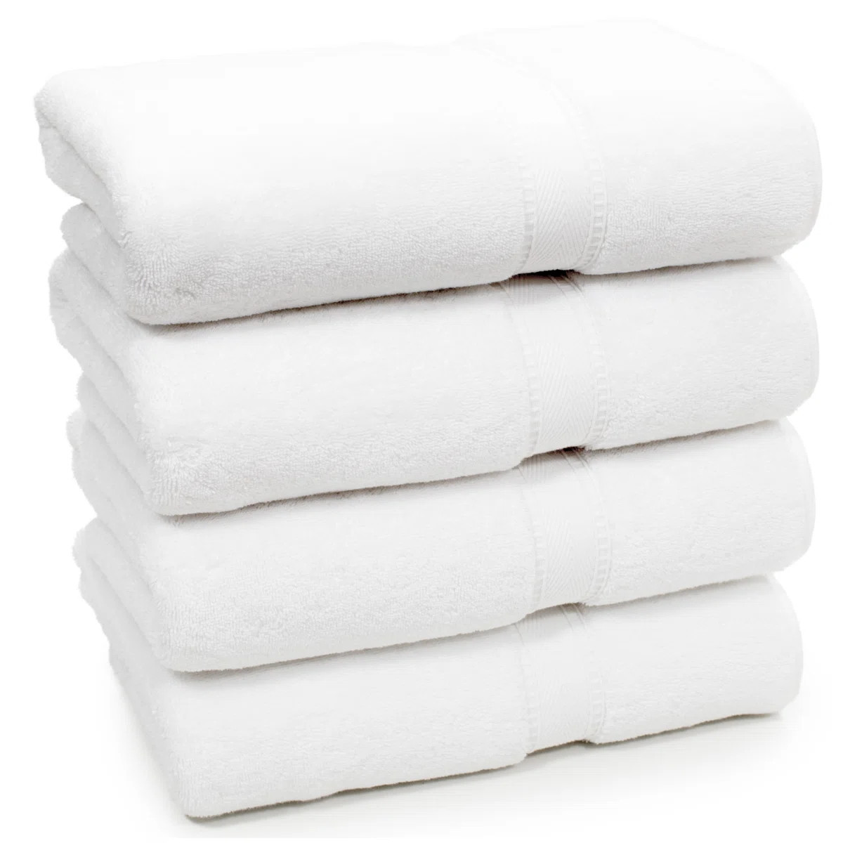 Sinemis Super Plush Bath Towel (Set of 4) | Wayfair North America