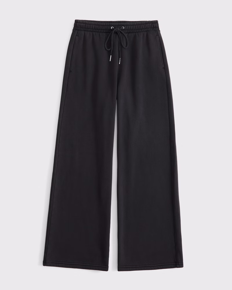 Essential Wide Leg Sunday Sweatpant | Abercrombie & Fitch (US)