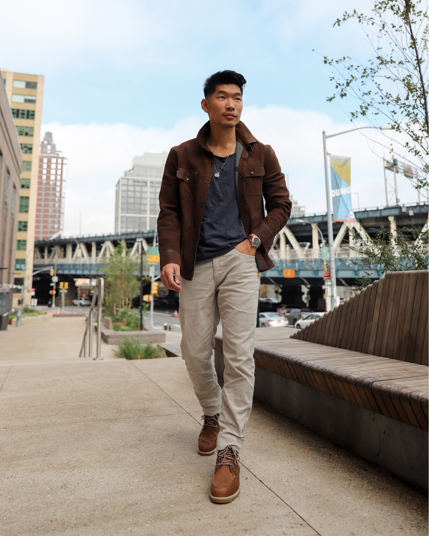 Fall style fresh in my new @timberland boots from @DSW! Featuring an eco-conscious and waterproof leather upper - rugged yet stylish look. #mydsw #ad
