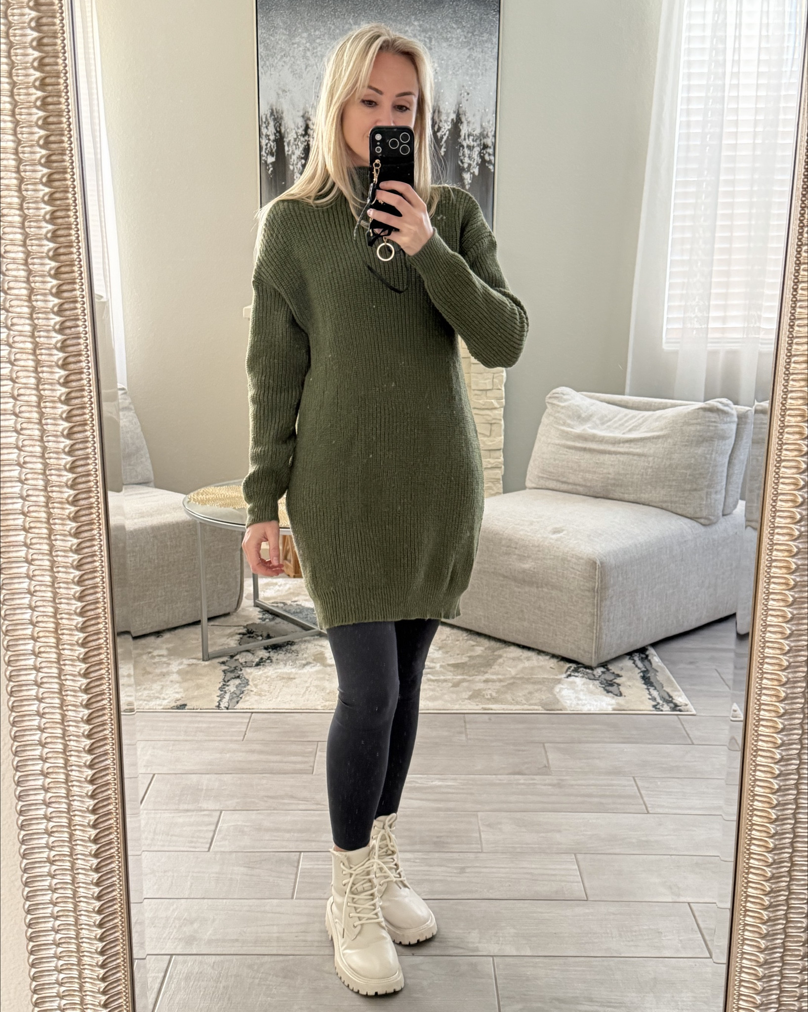 Affordable nice long sweater from SHEIN 