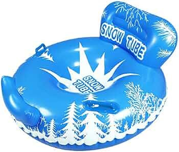 Snow Tubes for Kids and Adults,Kid Snow Toys, Kid sleds for Snow, Snow Toys for Winter Sport Fun ... | Amazon (US)