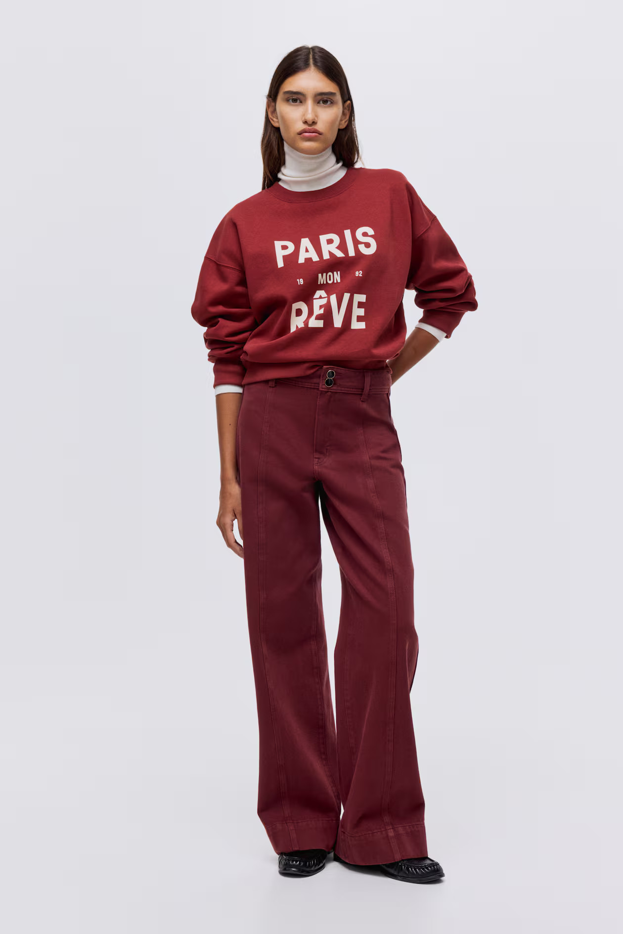 Wide High Jeans | H&M (US + CA)