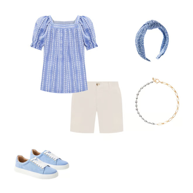 Chambray Lace Up Sneakers | LOFT | LOFT