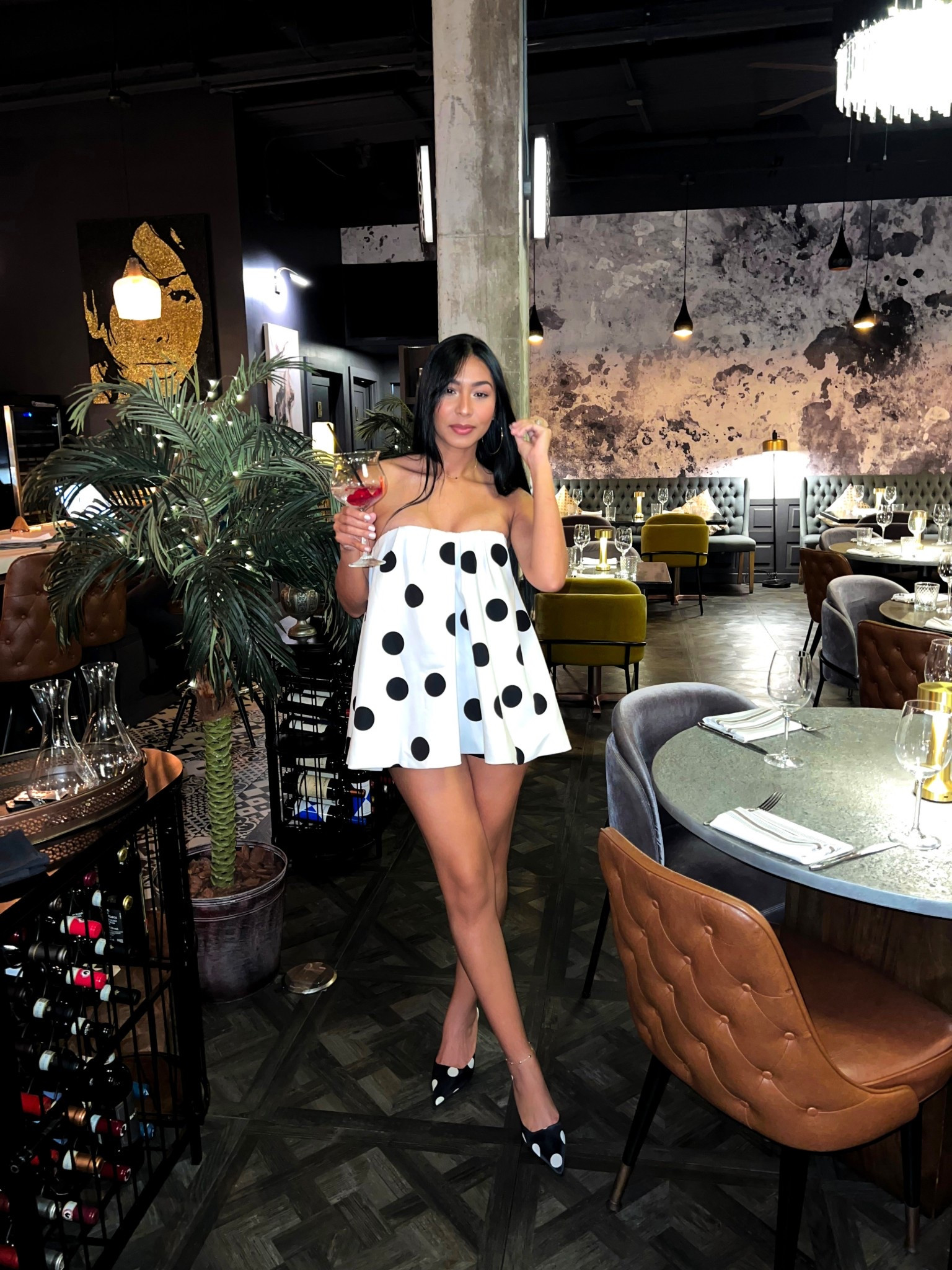 ✨Polka dot fever - Polka dots are having a major moment 🎯 Timeless, playful, and effortlessly chic — this print is the perfect way to add some charm to your summer wardrobe.
Outfit from Zara, References here👇
Polka dot strapless dress 4661/072
Polka dot satin effect slingback high heels 3541/510
Linking similar dot-inspired finds 👇


#LTKStyleTip #LTKSeasonal #LTKSummerEdit