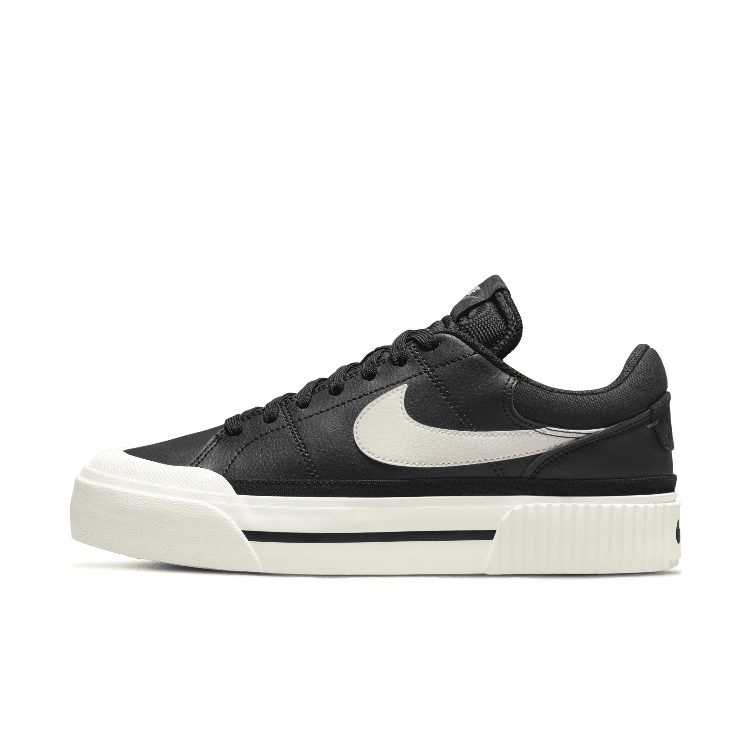 Nike Women's Court Legacy Lift Shoes in Black, Size: 8.5 | DM7590-001 | Nike (US)