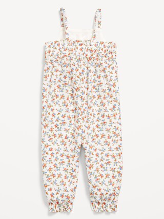 Printed Sleeveless Pocket Jumpsuit for Baby | Old Navy (US)