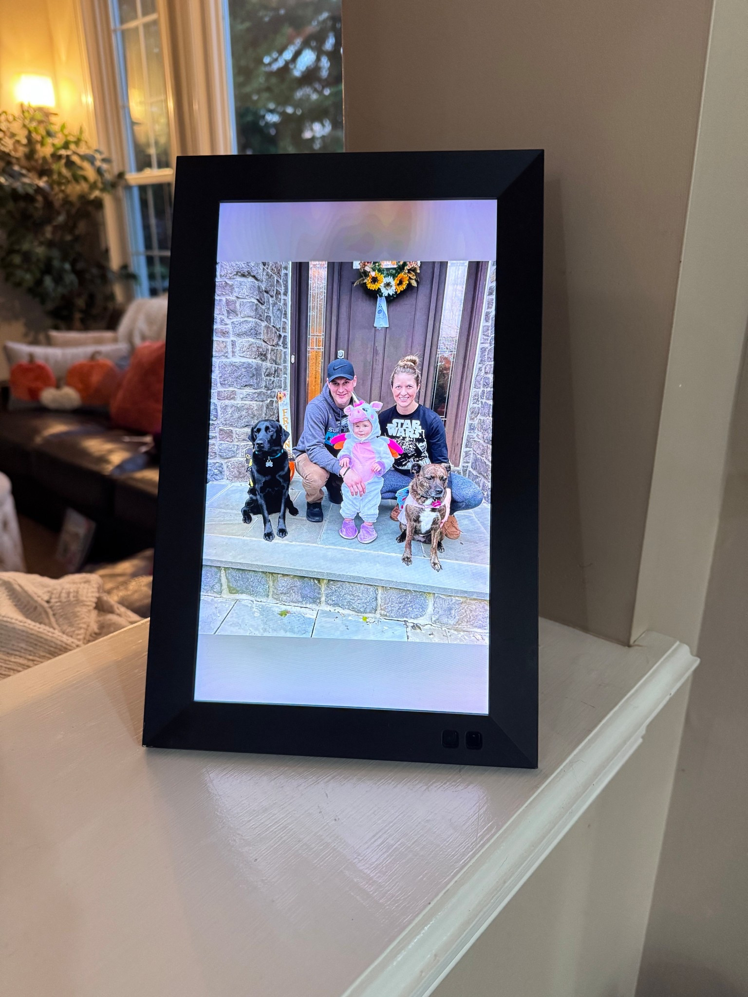 The best way to display all your family photos without having to choose just one!

#ltknixplay #ltklivingroom #ltkphotos #ltkfamilyphotos 
#ltkamazon

#LTKHome #LTKGiftGuide #LTKCyberWeek