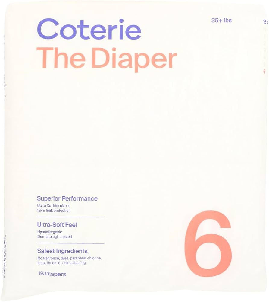 Coterie Diapers Size 6, 18 CT | Amazon (US)