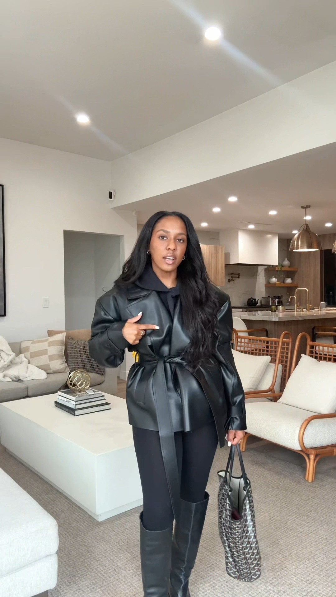 rainy day outfit in LA

#LTKootd #LTKPetite