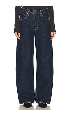 AGOLDE Low Curve Wide Leg Jeans in Pendulum from Revolve.com | Revolve Clothing (Global)