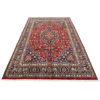 Habeebah One-of-a-Kind 9'9'' X 13'1'' 1970s Wool Area Rug Red | Wayfair North America