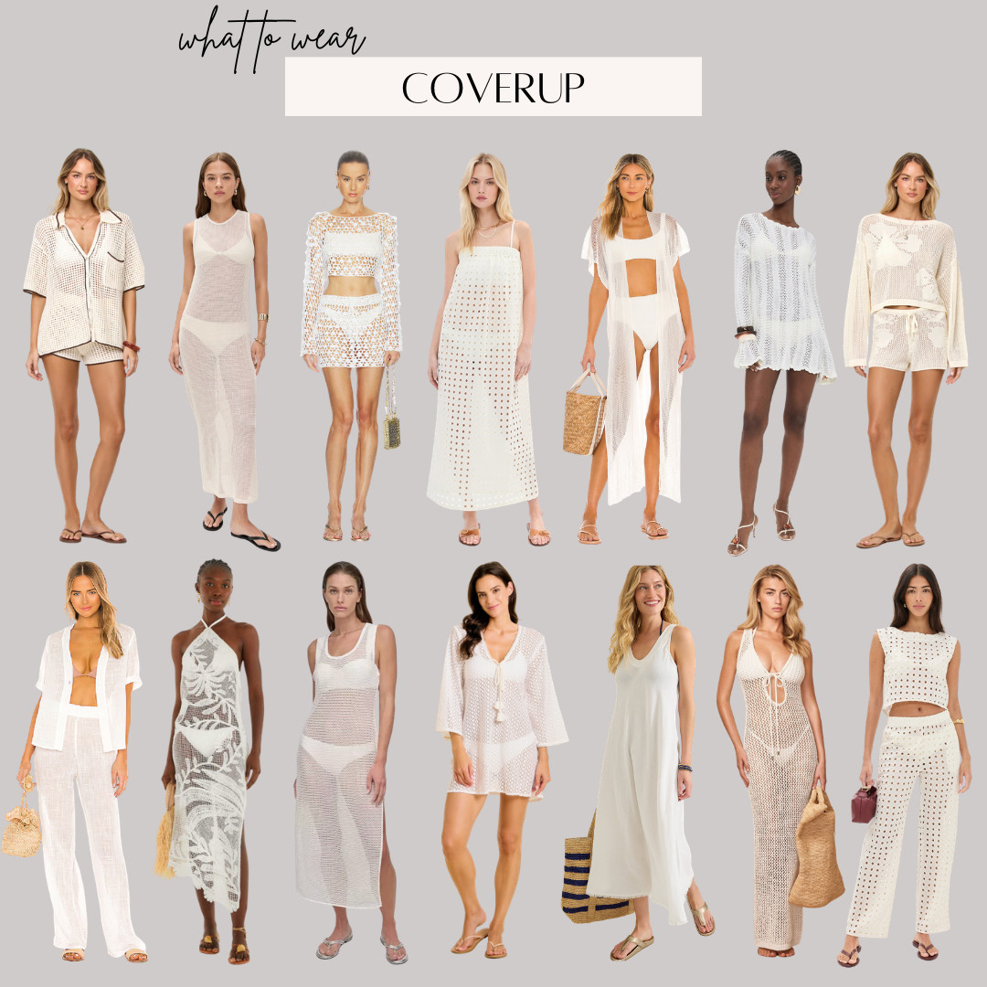 Bathing Suit Coverups / Swim

Ootd style fashion, swimwear, bathing suit, crochet cover up, shopbop revolve, travel, euro summer trip, vacation, destination, beach day, pool outfit, warm weather, Miami, Mexico, Bahamas, st tropez, south of France, Italy, vacation outfits beach

#LTKootd #LTKSwim #LTKTravel