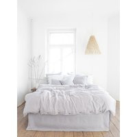 Light Grey Linen Duvet Cover - Soft Stonewashed Natural Bedding, Queen & King Sizes | Etsy (US)