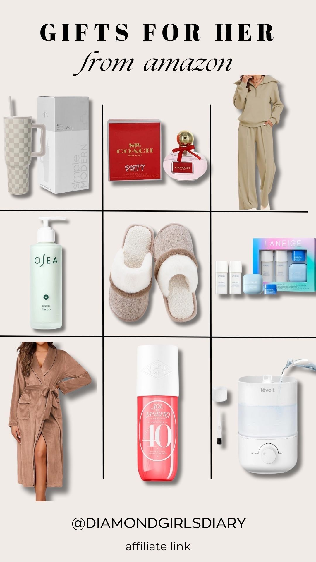 Gift ideas for her from Amazon  

#LTKGiftGuide #LTKHoliday #LTKSeasonal