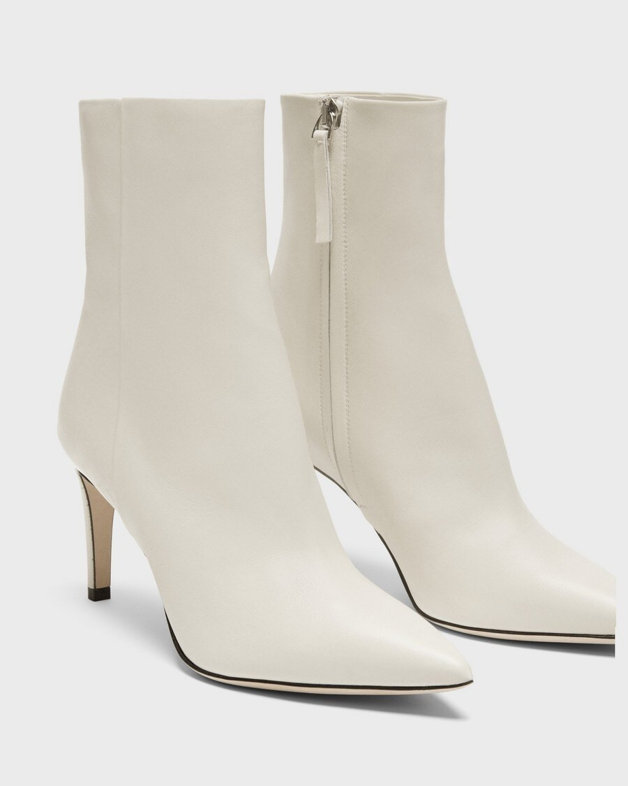 Heel Bootie in Leather | Theory