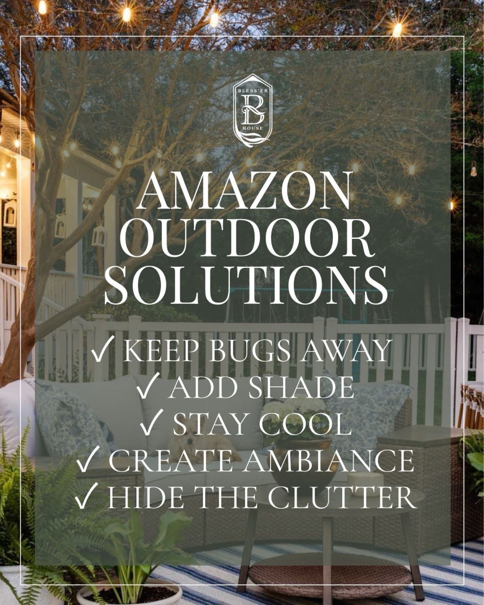 Enjoy your backyard this summer! 

#OutdoorStorage #OutdoorTable #OutdoorCart #PatioTable #PatioFurniture #OutdoorDecor #SolarLight #StringLights #PatioFinds #AmazonFinds

#LTKHome