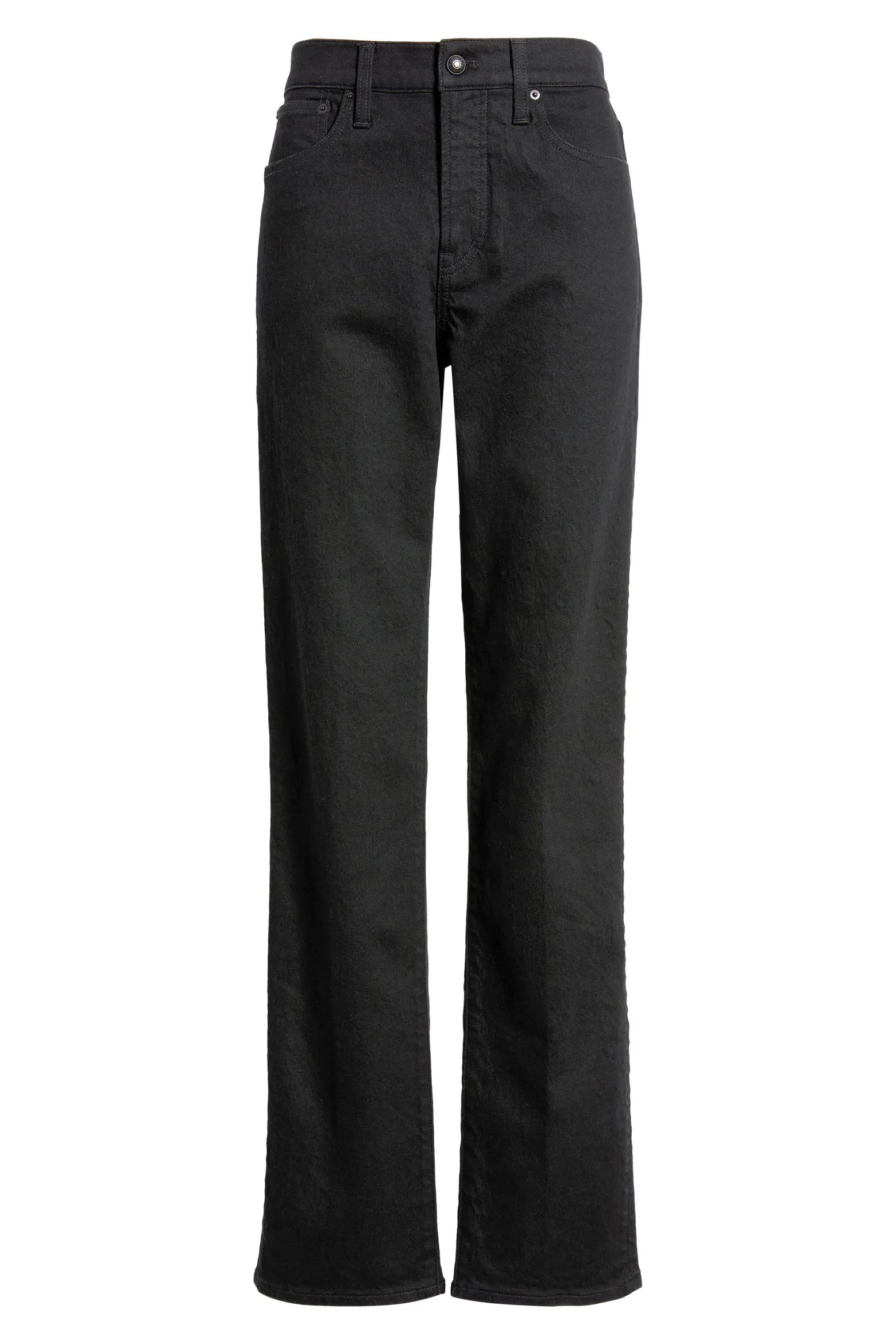 The Longline Straight Leg Jeans (Women) | Nordstrom | Nordstrom