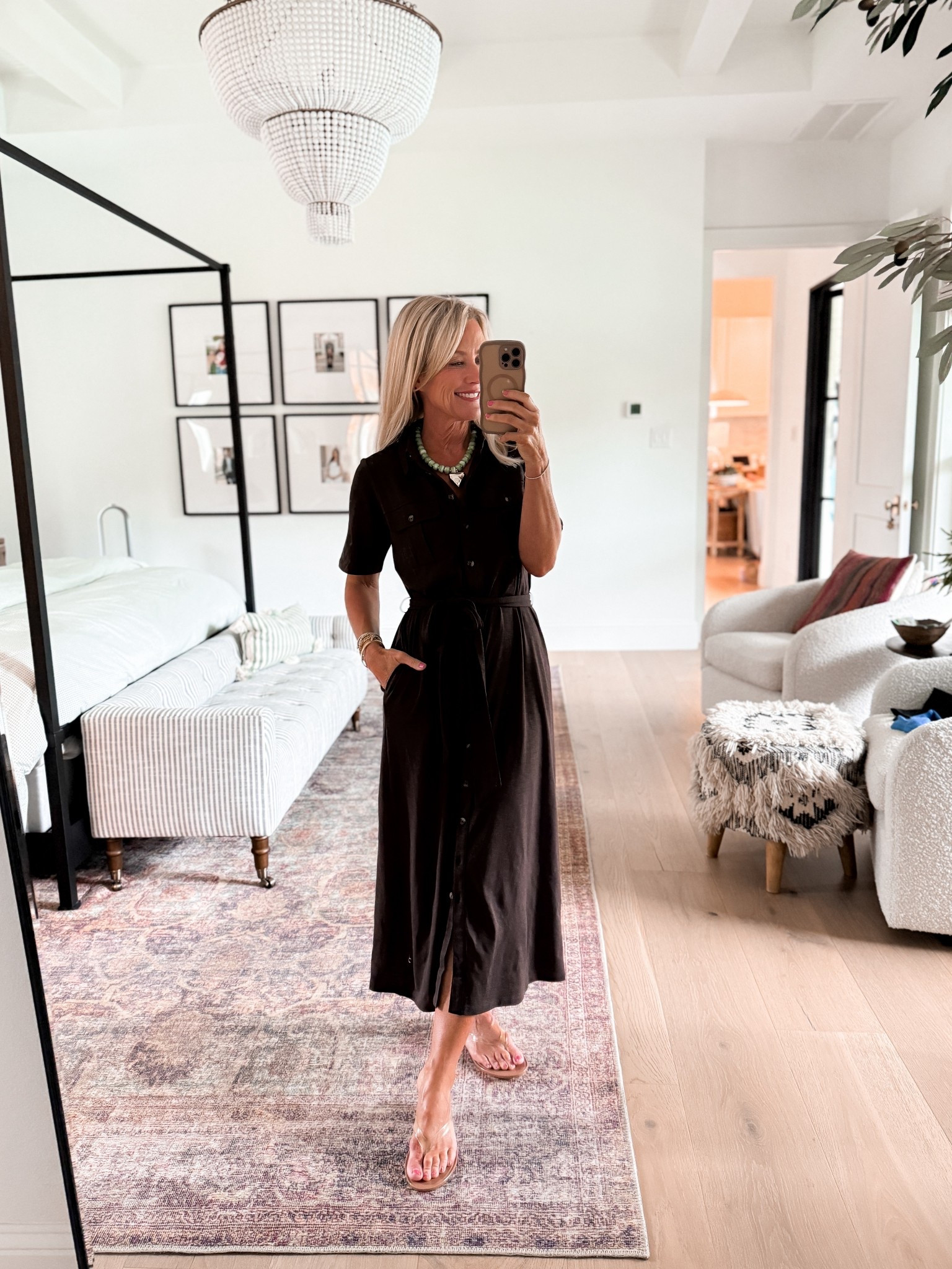 Boden jersey knit is my newest obsession! Feels like pajamas, but actually a chic shirt dress!

Dress: xs

#LTKOver40 #LTKootd