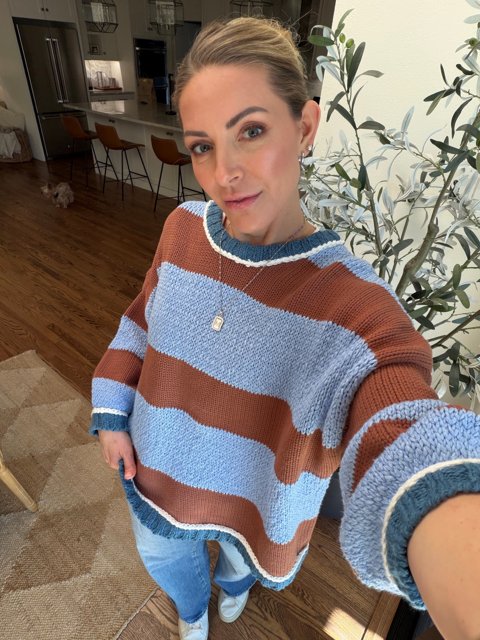 I have this @freepeople sweater in two colors and love it!
