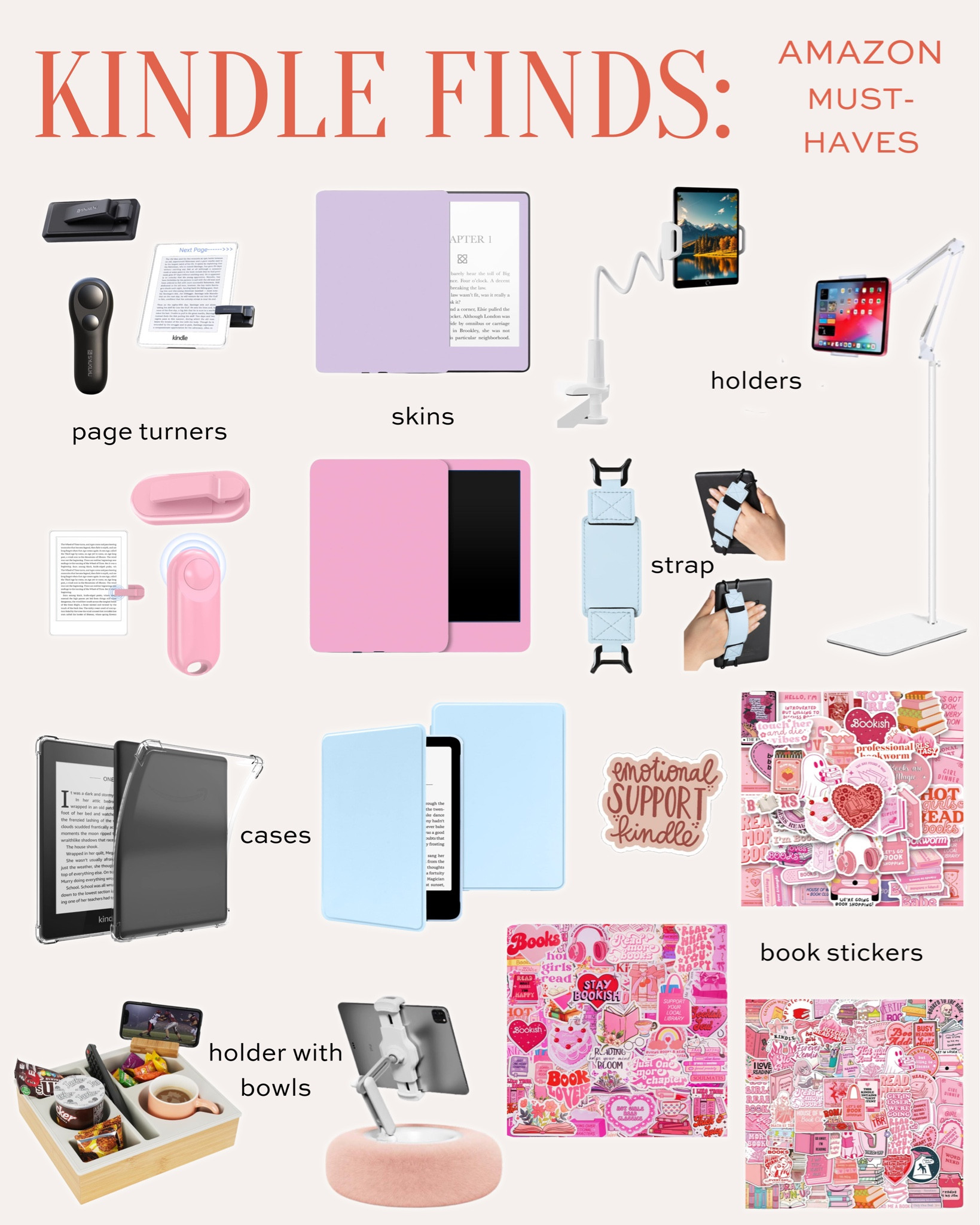 Must have kindle gadgets

Kindle accessories, kindle finds, kindle must haves, kindle gadgets, kindle decor, kindle stickers, reading stickers, amazon stickers, amazon kindle, amazon finds, amazon gadgets, home gadgets, tablet holder, kindle holder, iPad holder, reading finds, reading must haves

#LTKHome #LTKSeasonal #LTKTravel