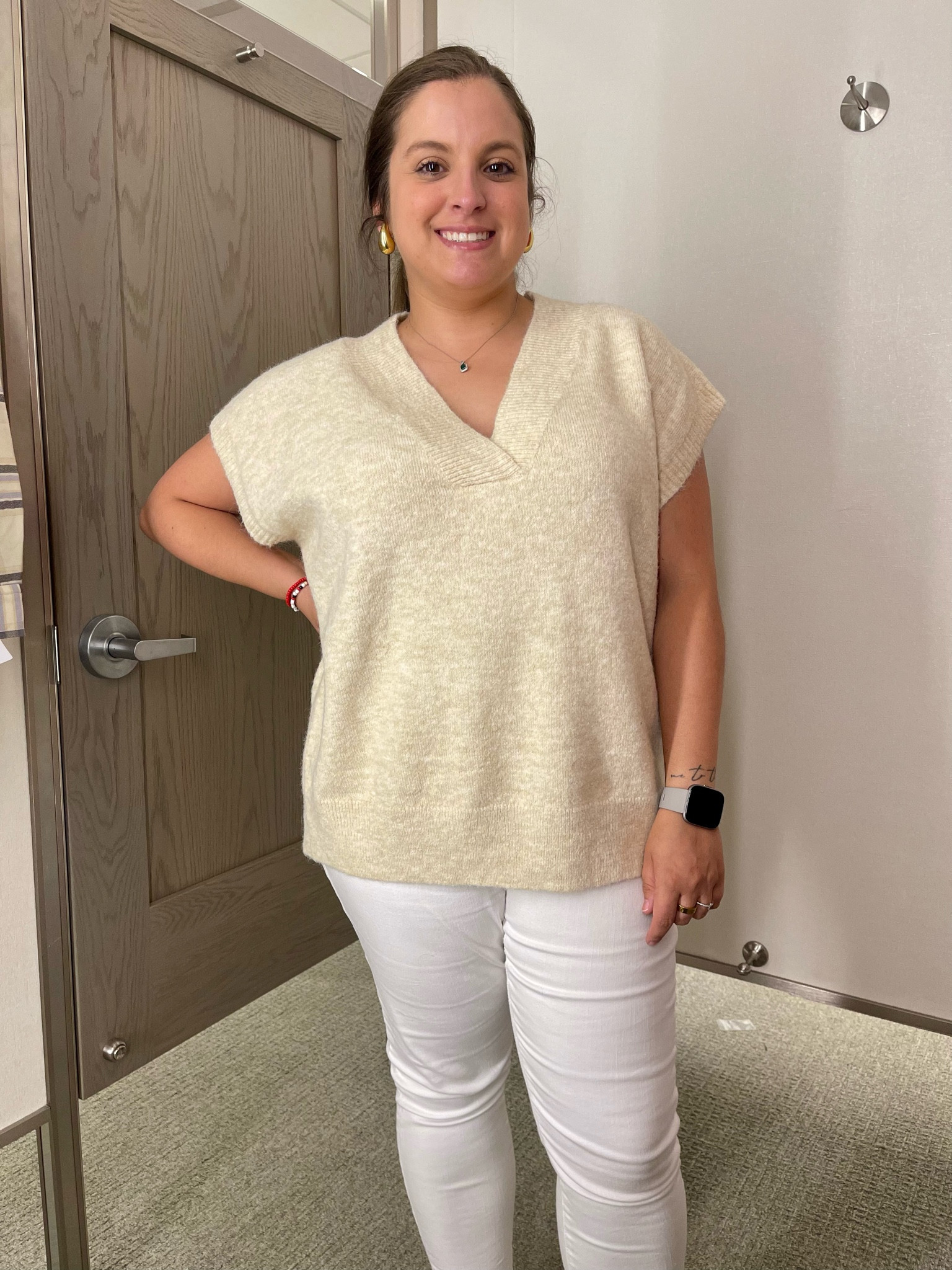 NSALE Try-On // Nordstrom Anniversary Sale // We’re in the final week of the NSALE 2024 - it officially ends NEXT SUNDAY AUGUST 4

NSALE is the best place to buy investment pieces you’ll wear and love in the upcoming months! I stock up on basics that I know I’ll wear for years. The NSALE is officially live for ALL shoppers and Nordstrom is restocking items every day!

Beige vest
* M (would size down - runs big)
* $39.99 from $65
* True size for layering - oversized
* Also comes in grey (color linked)

Nordstrom Anniversary Sale fall finds // Nordstrom finds // Nordstrom fashion // NSale // fall transition // transitional outfit // transitional piece // fall finds // fall style // autumn finds // designer inspired // look for less // sweaters // fall fashion  

#LTKxNSale #LTKSeasonal #LTKSaleAlert