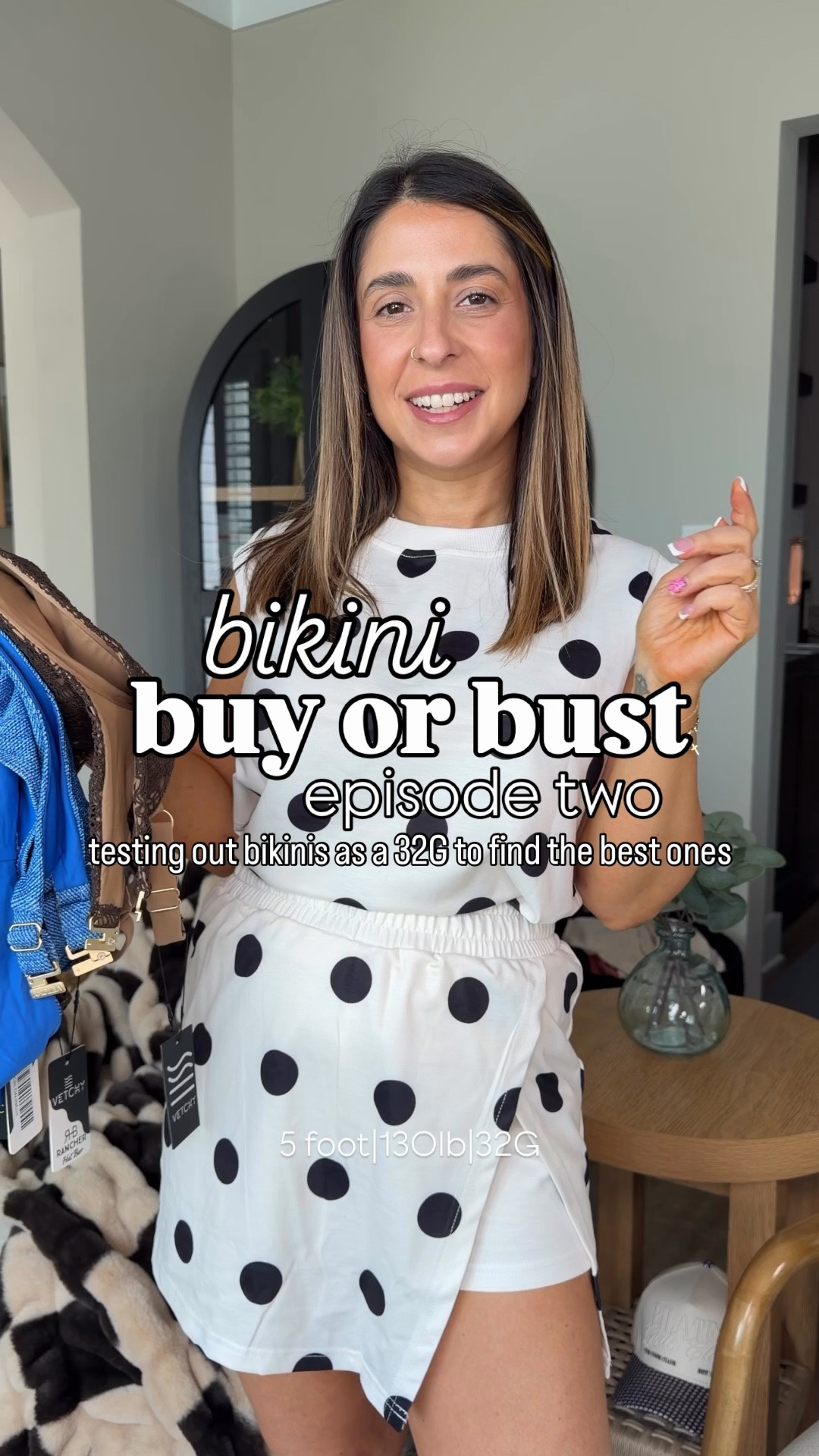 Vetchy swim for a fuller bust. I do the size small dd+ as a 32G and mediums in the bottoms  

#LTKSwim #LTKPetite #LTKootd