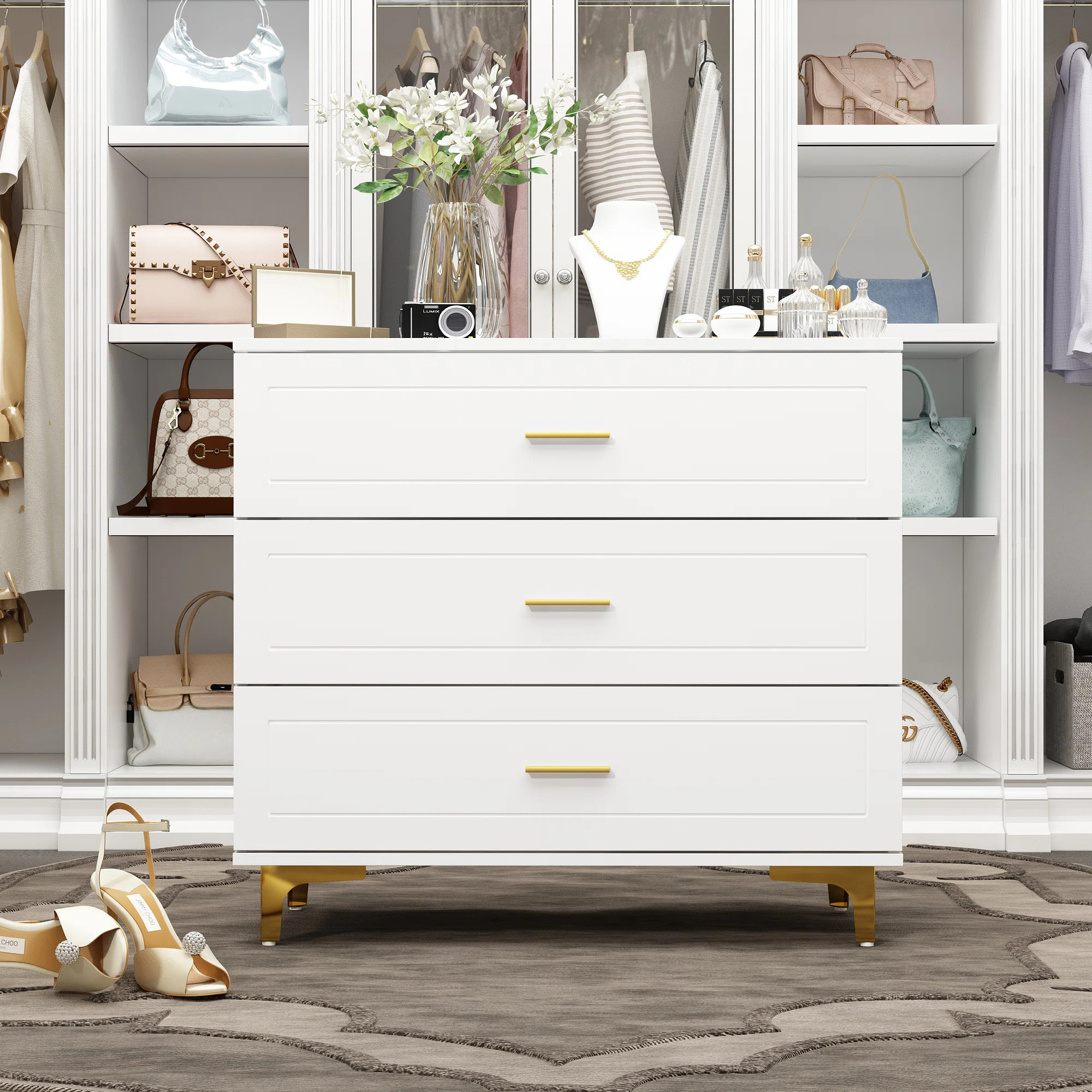 Mercer41 Drumcullen 3 - Drawer Dresser & Reviews | Wayfair | Wayfair North America