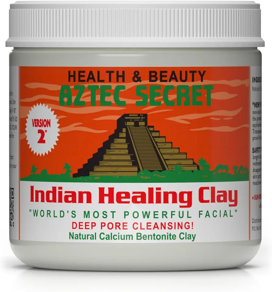 Aztec Secret– Indian Healing Clay 1 lb – Deep Pore Cleansing Facial & Body Mask – The Origi... | Amazon (US)